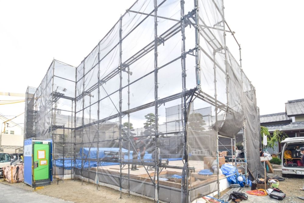 「福岡市早良区小田部02」注文住宅現場リポート③【上棟式】
