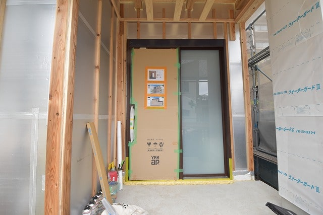 「福岡市早良区03」注文住宅現場リポート⑥【外装工事】【通期胴縁】