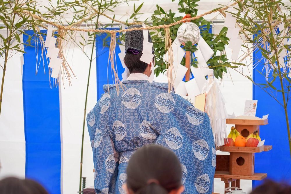 「福岡市南区21」注文住宅現場リポート①【地鎮祭】
