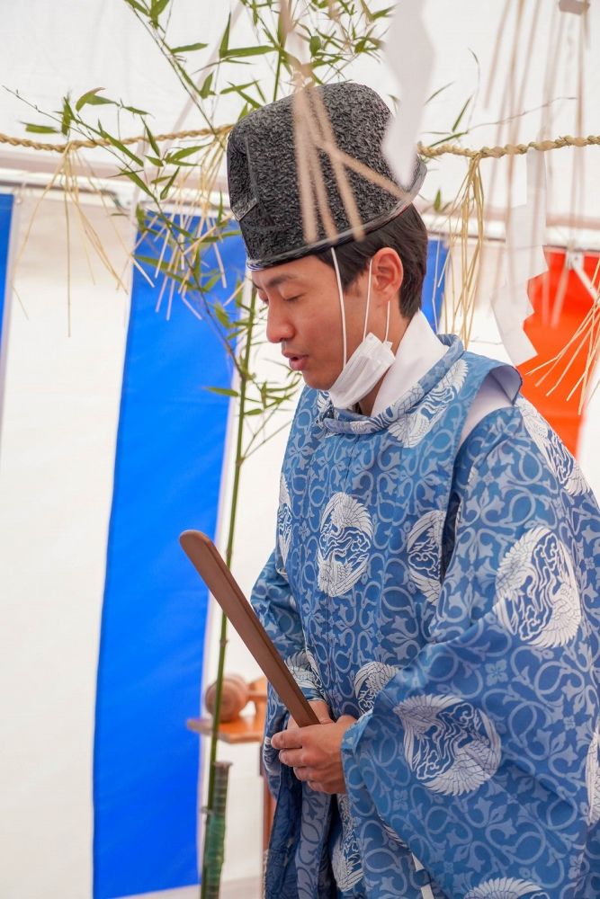「福岡市南区21」注文住宅現場リポート①【地鎮祭】