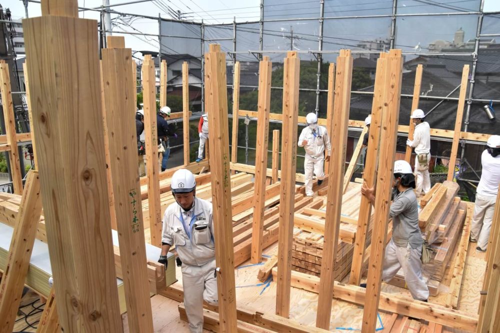 「小郡市04」注文住宅現場リポート⑤【上棟式】