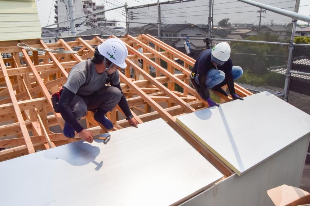 「小郡市04」注文住宅現場リポート⑤【上棟式】