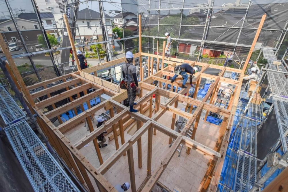 「小郡市04」注文住宅現場リポート⑤【上棟式】