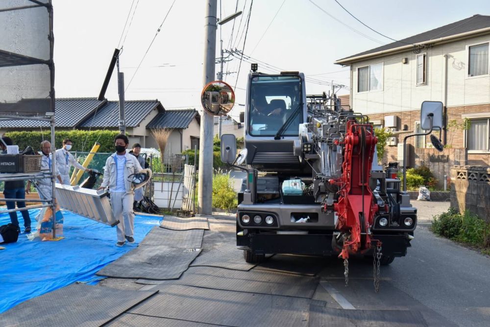 福岡県小郡市04　注文住宅建築現場リポート⑤　～上棟式～