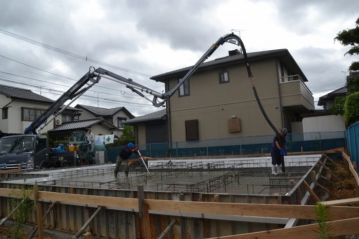 「那珂川市04」注文住宅現場リポート③【基礎工事】【土間コン】