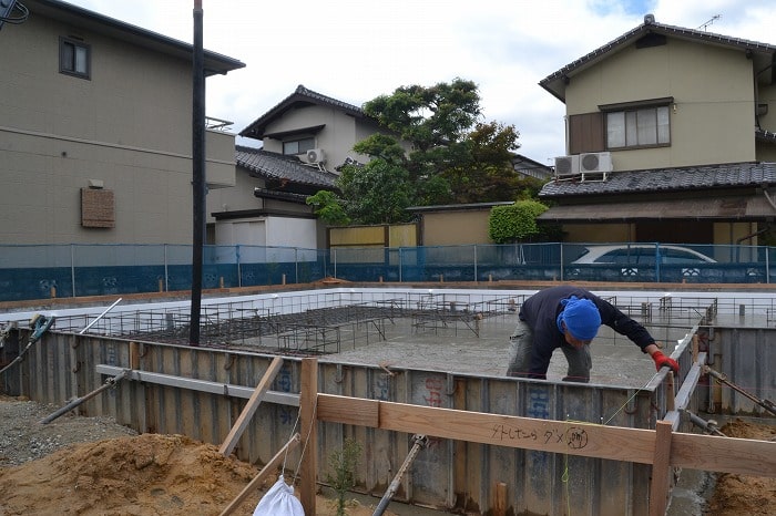「那珂川市04」注文住宅現場リポート③【基礎工事】【土間コン】