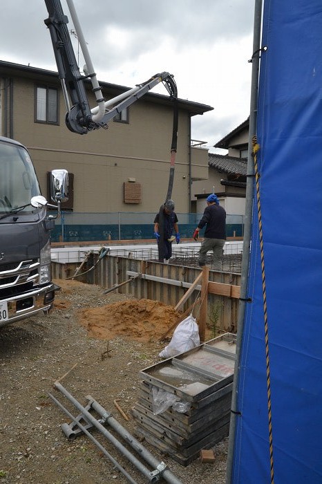 「那珂川市04」注文住宅現場リポート③【基礎工事】【土間コン】