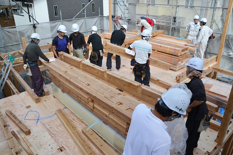 「福岡市城南区01」注文住宅現場リポート⑥【上棟式】