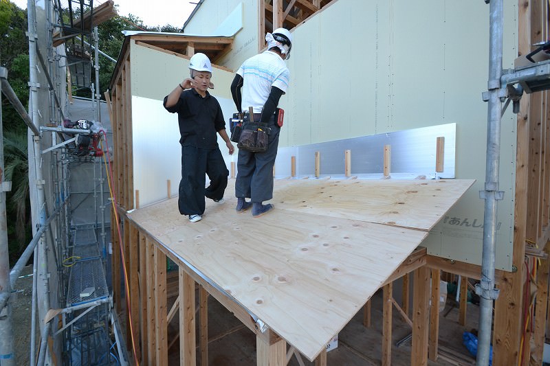 福岡市城南区01　注文住宅建築現場リポート⑥　～上棟式～