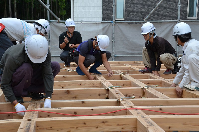 「福岡市城南区01」注文住宅現場リポート⑥【上棟式】