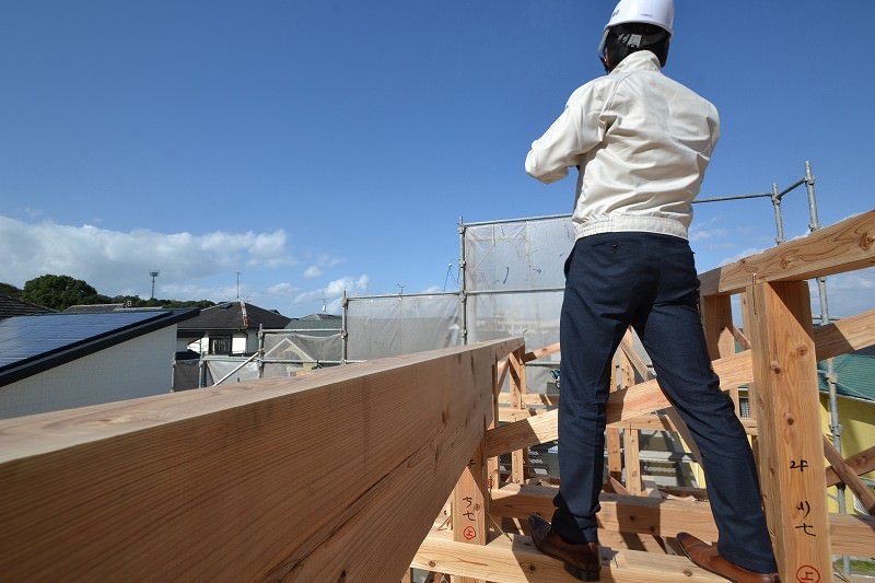 「福岡市城南区01」注文住宅現場リポート⑥【上棟式】