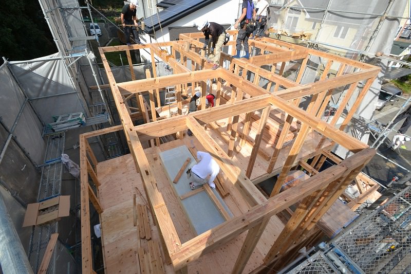 「福岡市城南区01」注文住宅現場リポート⑥【上棟式】