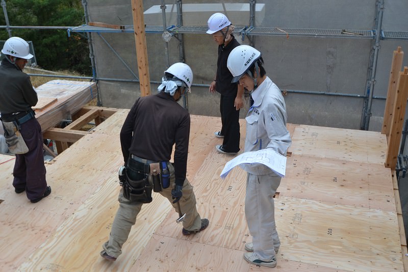「福岡市城南区01」注文住宅現場リポート⑥【上棟式】