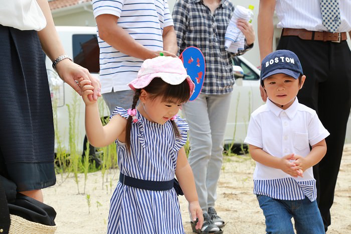 福岡県三井郡大刀洗町01　注文住宅建築現場リポート①　～地鎮祭～