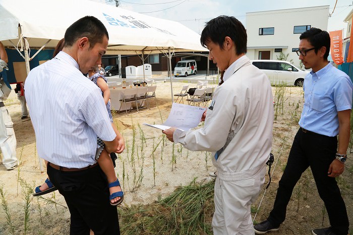 福岡県三井郡大刀洗町01　注文住宅建築現場リポート①　～地鎮祭～