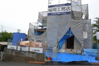 福岡県糟屋郡宇美町02　注文住宅建築現場リポート⑥