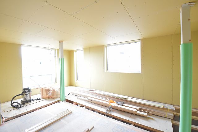 「糟屋郡志免町03」注文住宅現場リポート⑧【外装工事】【サイディング】