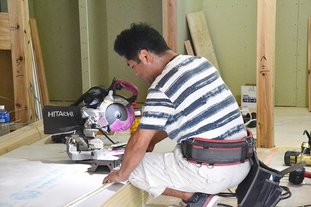 「糟屋郡志免町03」注文住宅現場リポート⑧【外装工事】【サイディング】