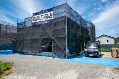 福岡県糟屋郡久山町01　注文住宅建築現場リポート⑨　～木工事・巾木施工～