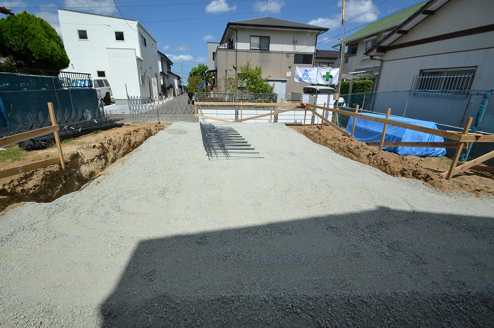 「福岡市東区香椎01」注文住宅現場リポート①