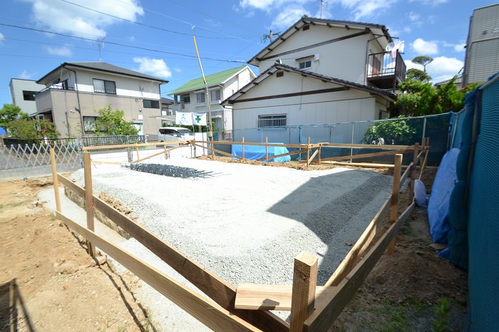 福岡市東区香椎01　注文住宅建築現場リポート①