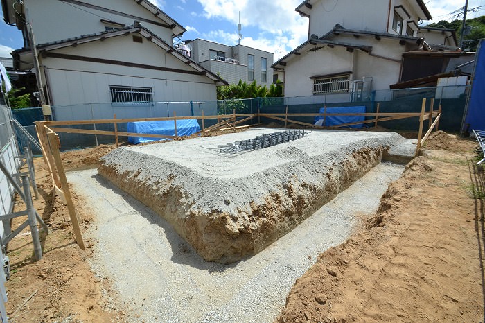 福岡市東区香椎01　注文住宅建築現場リポート①