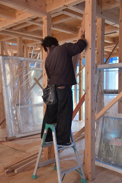 「福岡市南区11」注文住宅現場リポート⑦【木工事】【筋交い】