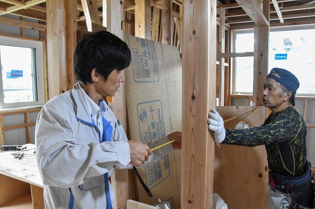 「福岡市東区05」注文住宅現場リポート⑨【木工事】【床材】