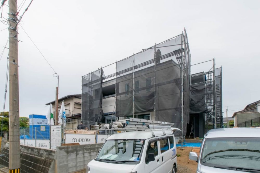 「福津市東福間01」注文住宅現場リポート⑧【木工事】【石膏ボード】