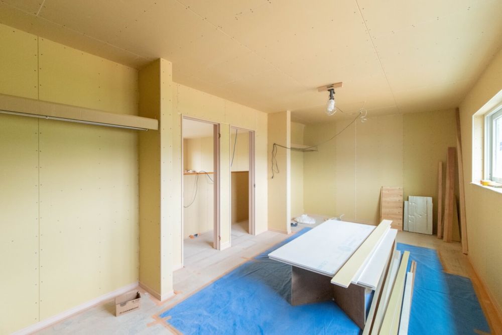 「福津市東福間01」注文住宅現場リポート⑧【木工事】【石膏ボード】