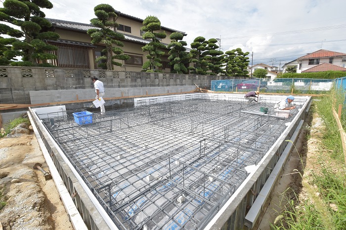「春日市04」注文住宅現場リポート②【基礎工事】【配筋】