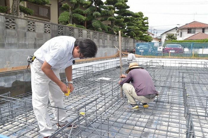 「春日市04」注文住宅現場リポート②【基礎工事】【配筋】