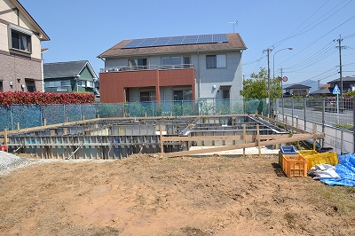 福岡県小郡市三国が丘01　注文住宅建築現場リポート②