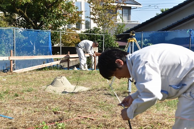 「那珂川市05」注文住宅現場リポート②【基礎工事】【遣り方】