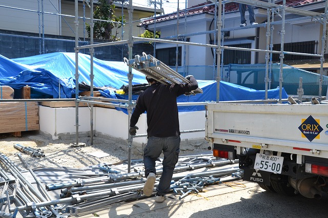 福岡市早良区04　注文住宅建築現場リポート③