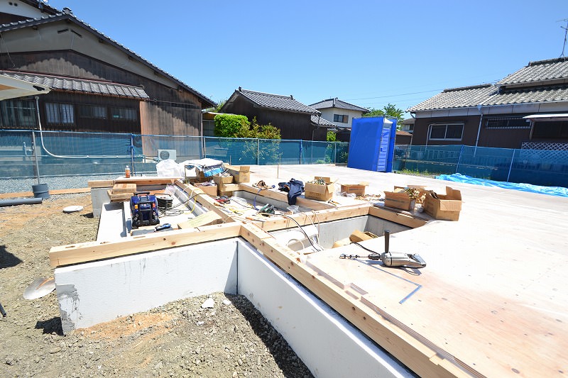 福岡県福津市宮司浜01　注文住宅建築現場リポート③