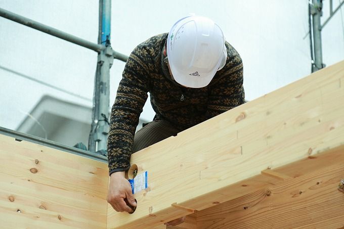 「福岡市城南区七隈03」注文住宅現場リポート④【上棟式】
