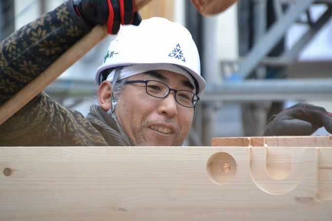 「福岡市城南区七隈03」注文住宅現場リポート④【上棟式】