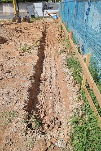 「福岡市城南区03」注文住宅現場リポート②【基礎工事】【根切り】