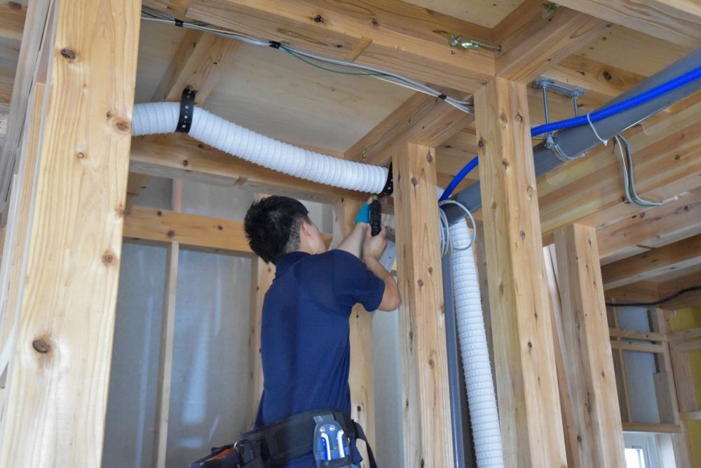 「福岡市早良区東入部01」注文住宅現場リポート⑦【電気工事】