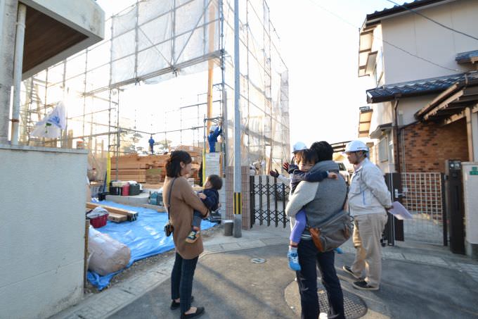 福岡県那珂川市02　注文住宅建築現場リポート⑤　～上棟式～