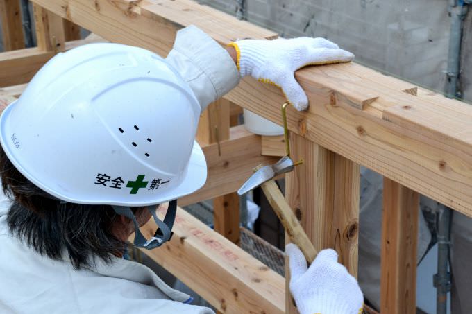 福岡県那珂川市02　注文住宅建築現場リポート⑤　～上棟式～