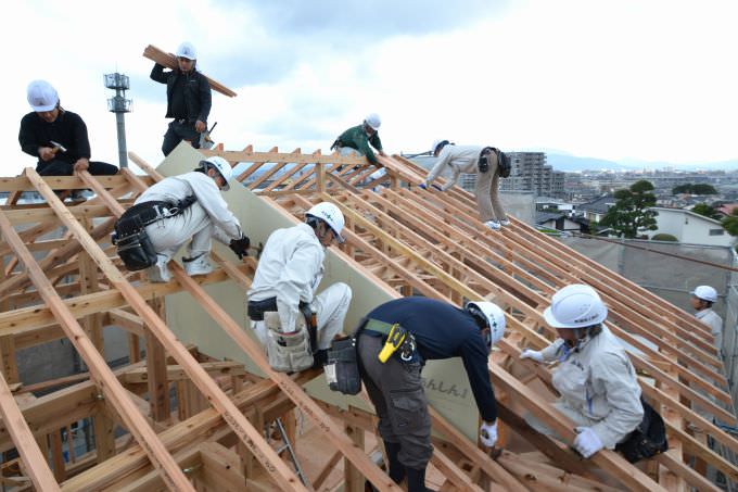「那珂川市02」注文住宅現場リポート⑤【上棟式】
