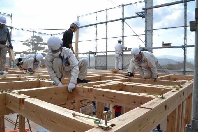 福岡県那珂川市02　注文住宅建築現場リポート⑤　～上棟式～