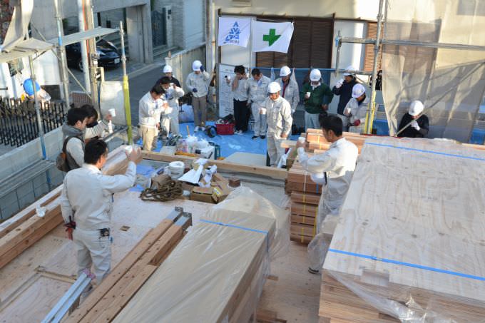 「那珂川市02」注文住宅現場リポート⑤【上棟式】