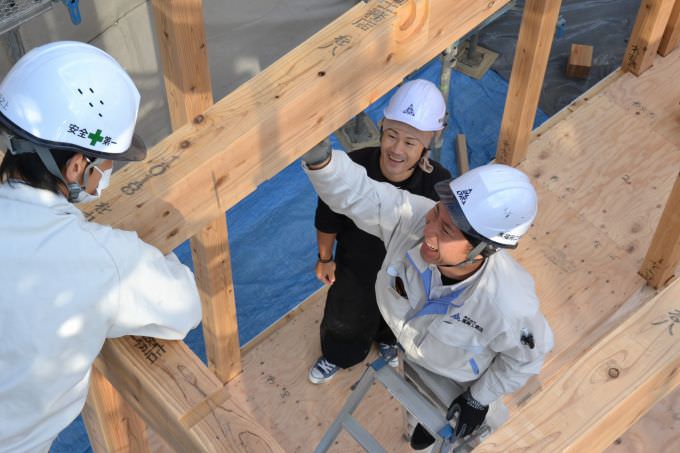 福岡県那珂川市02　注文住宅建築現場リポート⑤　～上棟式～