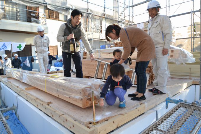 「那珂川市02」注文住宅現場リポート⑤【上棟式】