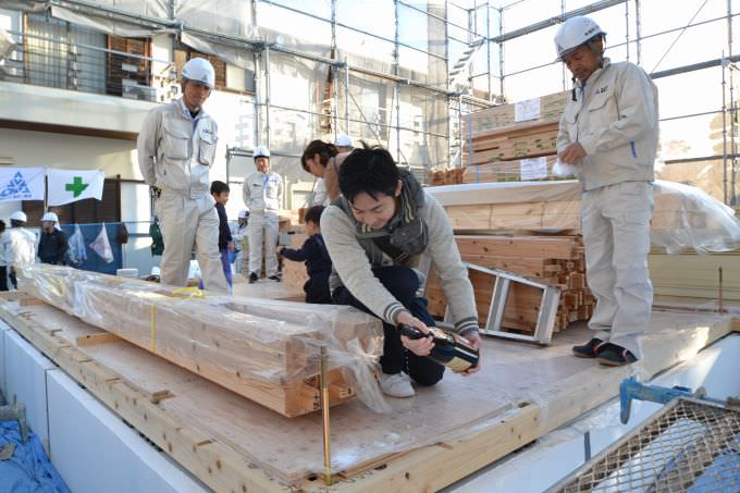 福岡県那珂川市02　注文住宅建築現場リポート⑤　～上棟式～