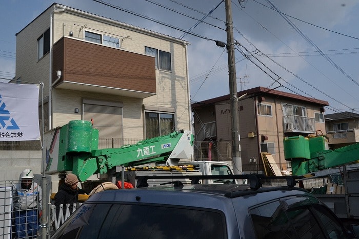 福岡市南区06　注文住宅建築現場リポート⑪