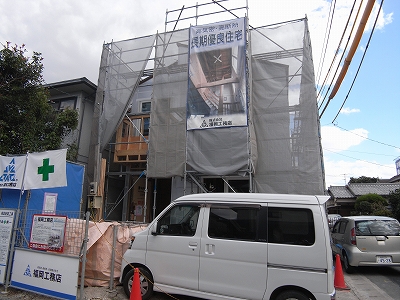 福岡市南区花畑01　注文住宅建築現場リポート⑧